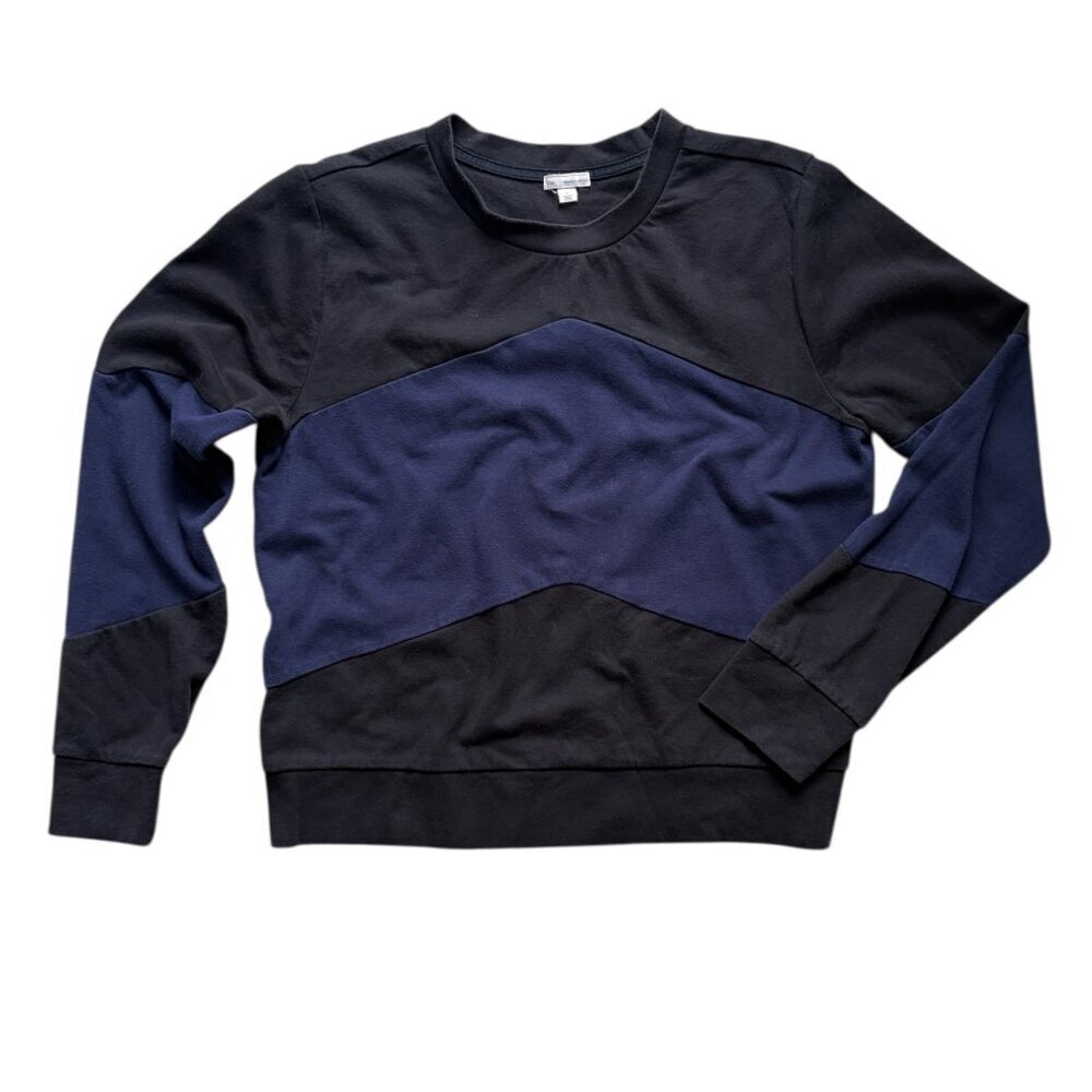 Womens Gap L/S Colorblock Top Size L